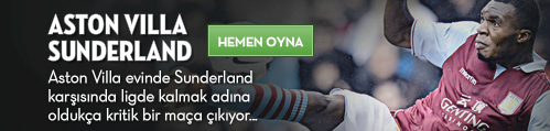 Aston Villa – Sunderland Maçı için Bets10 Oranları