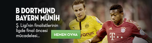 Borussia Dortmund – Bayern Münih Maçı için Bets10 Oranları