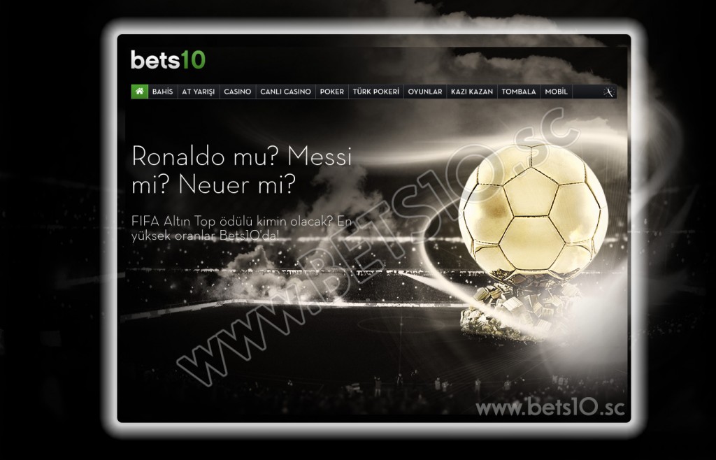 Bets10 da Altın Top FIFA Ballon d’Or Oranları
