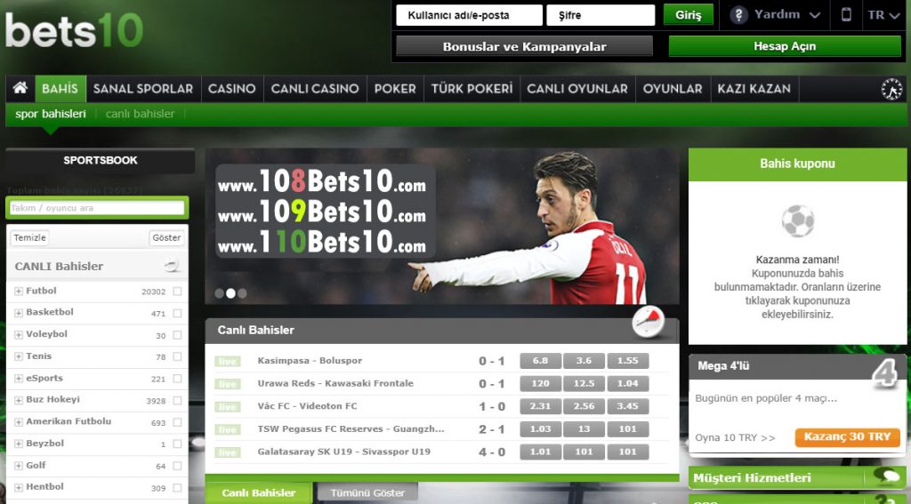 108Bets10 – 109Bets10 ve 110Bets10.com Adresleri